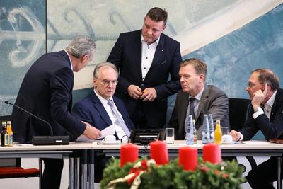 Bilder des Jahres 2019, News 11 November  News Themen der Woche KW48 News Bilder des Tages Innenminister Holger Stahlkne-stock-photo