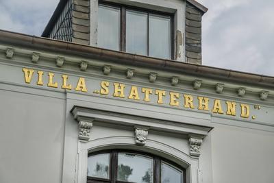 Villa Shatterhand, Karl May Museum, Radebeul, Sachsen, Deutschland *** Villa Shatterhand, Karl May Museum, Radebeul, Sax-stock-foto