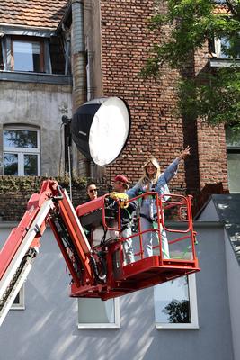 Heidi Klum Fototermin in Koeln-stock-photo