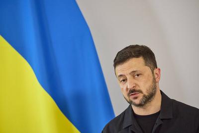 Staatsbesuch Ukrainischer Pr?sident Selenskyj Wien-stock-photo
