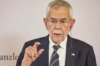 Staatsbesuch Ukrainischer Pr?sident Selenskyj Wien-stock-photo