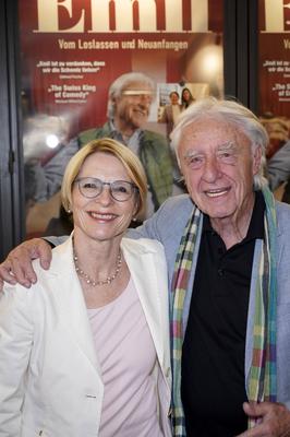 Livia Leu, Emil Steinberger-stock-foto