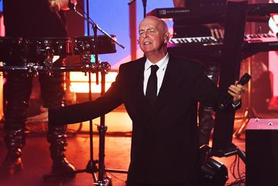 Pet Shop Boys performing at KOKO-stock-photo