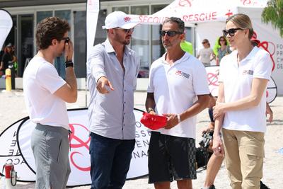 Water Safety day organisé par organisé par la Fondation Princesse Charlène-stock-foto
