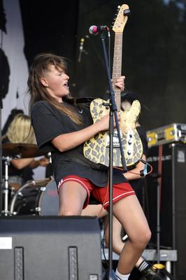 Maid of Ace live beim Ruhrpott Rodeo Festival auf dem Freigel?nde am Flughafen Schwarze Heide. H?nxe, 01.07.2022 *** Mai-stock-photo