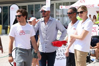 Water Safety day organisé par organisé par la Fondation Princesse Charlène-stock-foto