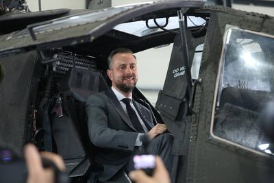 Acceptance of AH-64D APACHE helicopters into the equipment of the Polish Armed Forces under a leasing agreement-stock-foto
