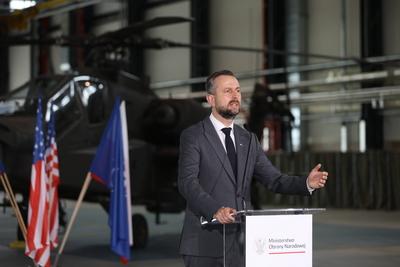 Acceptance of AH-64D APACHE helicopters into the equipment of the Polish Armed Forces under a leasing agreement-stock-foto