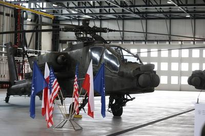 Acceptance of AH-64D APACHE helicopters into the equipment of the Polish Armed Forces under a leasing agreement-stock-foto
