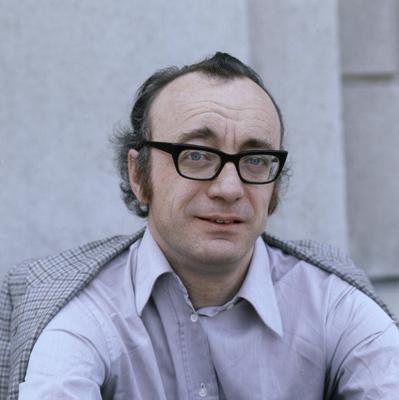 ALFRED BRENDEL Alfred Brendel, ?sterreichischer Pianist, Portrait circa 1975. Alfred Brendel, Austrian pianist, portrait-stock-foto