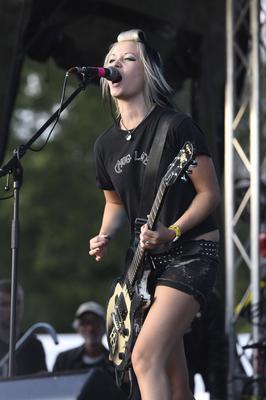 Maid of Ace live beim Ruhrpott Rodeo Festival auf dem Freigel?nde am Flughafen Schwarze Heide. H?nxe, 01.07.2022 *** Mai-stock-photo