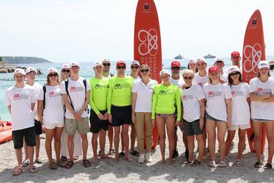 Water Safety day organisé par organisé par la Fondation Princesse Charlène-stock-foto