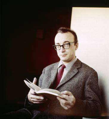 ALFRED BRENDEL Alfred Brendel, ?sterreichischer Pianist, Portrait circa 1968.. Alfred Brendel, Austrian pianist, portrai-stock-foto