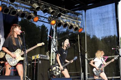 Maid of Ace live beim Ruhrpott Rodeo Festival auf dem Freigel?nde am Flughafen Schwarze Heide. H?nxe, 01.07.2022 *** Mai-stock-photo