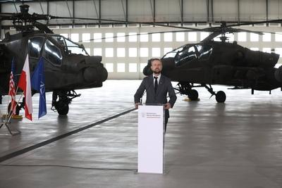 Acceptance of AH-64D APACHE helicopters into the equipment of the Polish Armed Forces under a leasing agreement-stock-foto