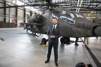 Acceptance of AH-64D APACHE helicopters into the equipment of the Polish Armed Forces under a leasing agreement-stock-foto