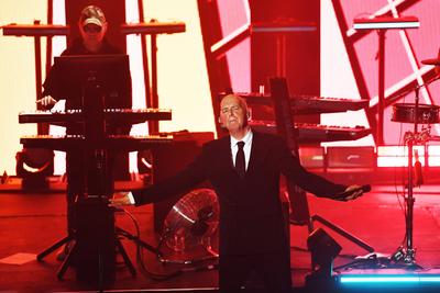 Pet Shop Boys performing at KOKO-stock-photo