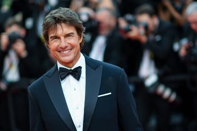 75eme Festival International du Film de Cannes. Mont?e des marches du film Top Gum: Maverick . Festival de Cannes 2022-stock-photo