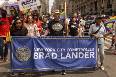 2024 New York City Pride March (NEW) 2024 New York City Pride March. June 30, 2024, New York, New York, USA: New York Ci-stock-photo
