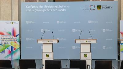 Ministerpr?sidentenkonferenz --stock-foto