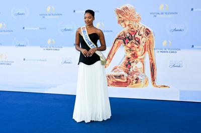 Festival de television de Monte-Carlo 2025. Ceremonie de cloture-stock-foto