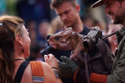 Deutschlandpremiere - Jurassic World: Die Wiedergeburt-stock-photo