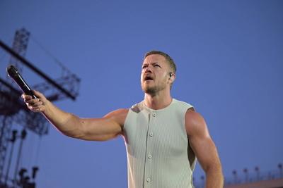 Music Concert - Imagine Dragons Loom World Tour Live 2025-stock-foto