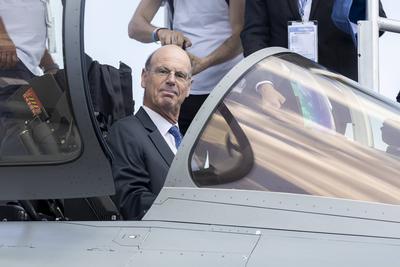 View of International Paris Air Show (SIAE).-stock-foto