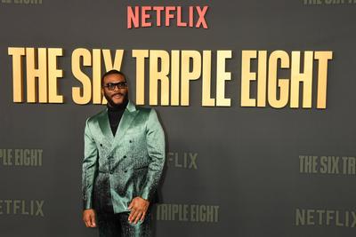 Netflix's The Six Triple Eight Premiere-stock-foto