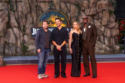 Deutschlandpremiere - Jurassic World: Die Wiedergeburt-stock-photo