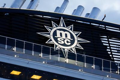 MSC, Kreuzfahrtschiff, hamburg, hafen, speicher- stadt, tourismus, kultur, nord- deutschland, backsteinarchi- tektur, ha-stock-foto