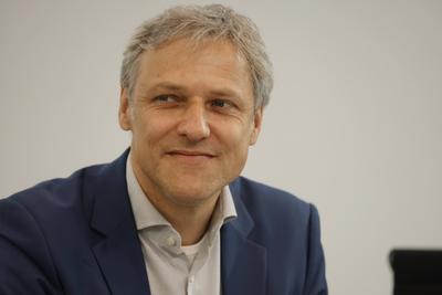 Samo Darian, Programmleitung Aller.Land, Deutschland, Berlin, Bundeskanzleramt, Pressekonferenz: Aller.Land: Bekanntgabe-stock-foto