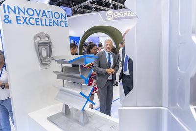 View of International Paris Air Show (SIAE).-stock-foto