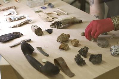 19.06.2025, Haus der Archaeologie Berlin am Petriplatz, Haus Petri Berlin, an der Gertraudenstrasse er?ffnet, gezeigt we-stock-photo