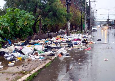 Rain causes problems again in the metropolitan region of Porto Alegre, in Rio Grande do Sul-stock-photo