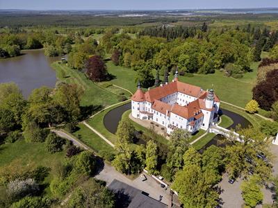 Wasserschloss F?rstlich Drehna-stock-foto