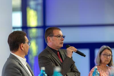 Bonner OB Kandidaten zur Kommunalwahl 2025 - 18.06.2025-stock-foto