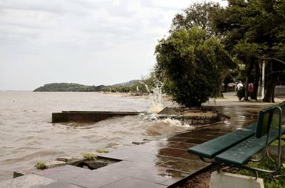 Rain causes problems again in the metropolitan region of Porto Alegre, in Rio Grande do Sul-stock-photo