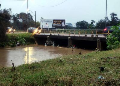 Rain causes problems again in the metropolitan region of Porto Alegre, in Rio Grande do Sul-stock-photo