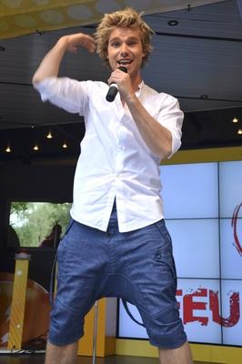 Matt Stoffers von Feuerherz live bei der Toggo Tour im Olympiapark M?nchen 02 08 2015 Foto xP xSch-stock-foto