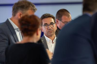 Bonner OB Kandidaten zur Kommunalwahl 2025 - 18.06.2025-stock-foto