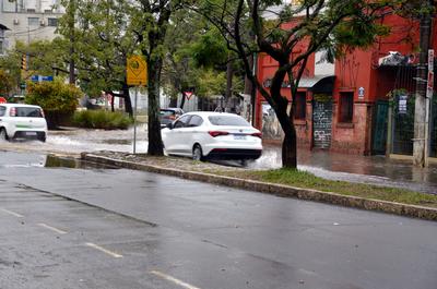 Rain causes problems again in the metropolitan region of Porto Alegre, in Rio Grande do Sul-stock-foto