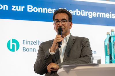 Bonner OB Kandidaten zur Kommunalwahl 2025 - 18.06.2025-stock-foto