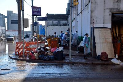 Rain causes problems again in the metropolitan region of Porto Alegre, in Rio Grande do Sul-stock-foto