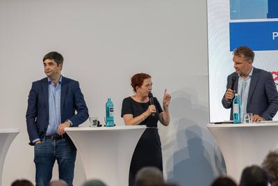 Bonner OB Kandidaten zur Kommunalwahl 2025 - 18.06.2025-stock-photo