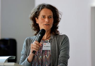 Dr. Cornelia Auer (Berliner Klimaschutzrat) , Deutschland, Berlin, SPD Spandau und Forum Sozialer Klimaschutz der SPD Be-stock-foto