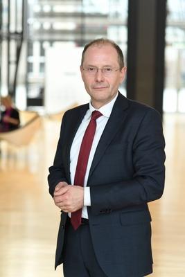 Dresden Landtag Portraets von Abgeordneten CDU Marcus Ulbig 31 01 19 Exinnenminister *** Dresden-stock-foto