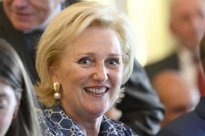 Princes Astrid Attends The Queen Elisabeth Medical Foundation's Academic Session-stock-foto