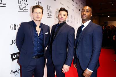 Lee Ryan, Duncan James und Simon Webbe (Band Blue) - The Looks ? Modeschau von Peek und Cloppenburg im Rahmen der Merced-stock-foto