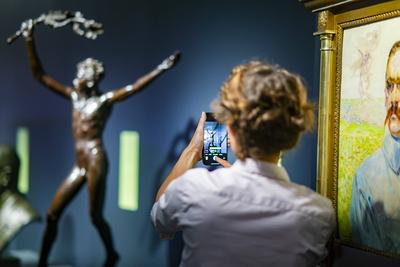 Ausstellung »Freiheit_Svoboda_Wolność. Eine unvollendete Geschichte.« im Hygiene-Museum Dresden-stock-foto